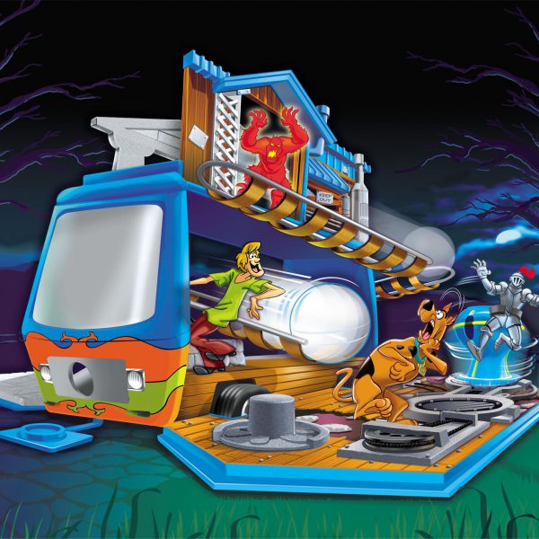Scooby Doo Toy Packaging Illustration