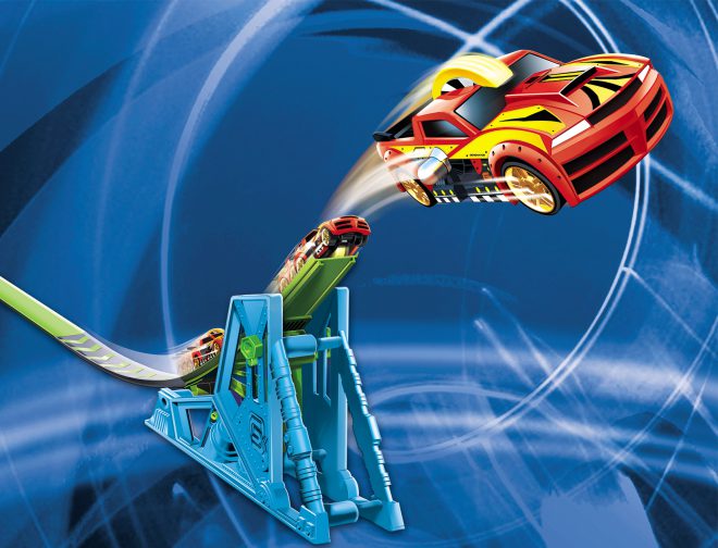 Gx Racers airJump Playset