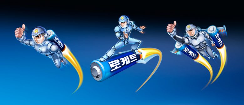 Duracell Asia Character design