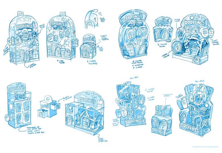 Packaging Concept sketching