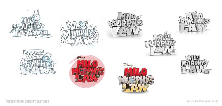 Milo Murphy's Law Concept sketches
